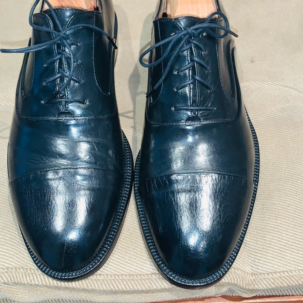 Johnston Murphy Cellini Cap Toe Oxford. - Picture 7 of 14